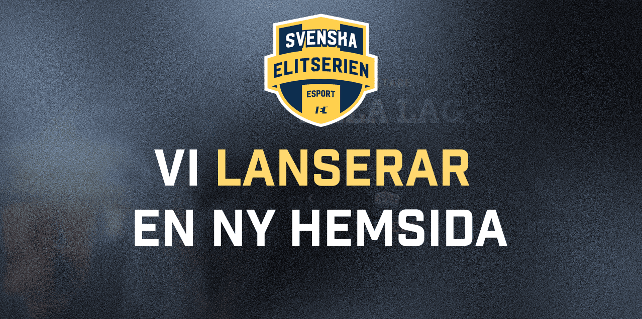 Vi lanserar en ny hemsida